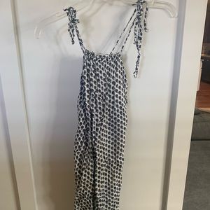 Faithfull the Brand slip dress with pattern